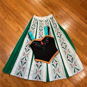 LIKE NEW EUC FROZEN ANA COSTUME